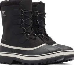 Sorel M's Caribou Black/Dark Stone Sale