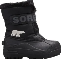 Sorel Snow Commander lasten talvisaappaat, Black/Charcoal Sale