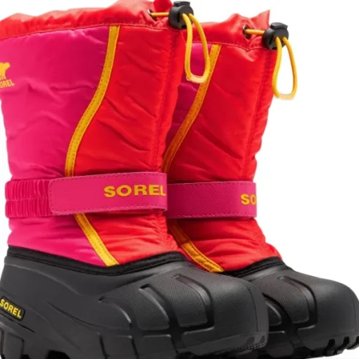 Youth Unisex Youth Flurry lasten talvikengät, punainen-Sorel Clearance