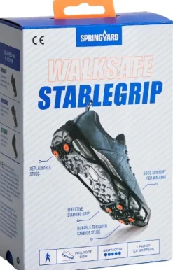 StableGrip Walksafe nasta, musta-Springyard Fashion