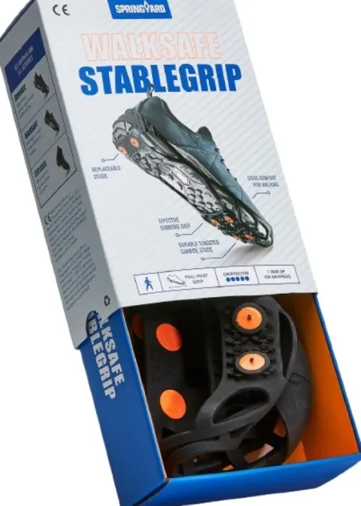 StableGrip Walksafe nasta, musta-Springyard Fashion