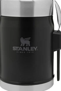 Stanley The Legendary Food Jar + Spork 0,4L Matte Black Clearance
