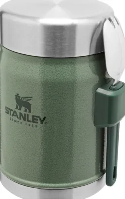 Stanley The Legendary Food Jar + Spork 0,4L Hammertone Green Clearance