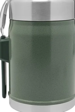 Stanley The Legendary Food Jar + Spork 0,4L Hammertone Green Clearance