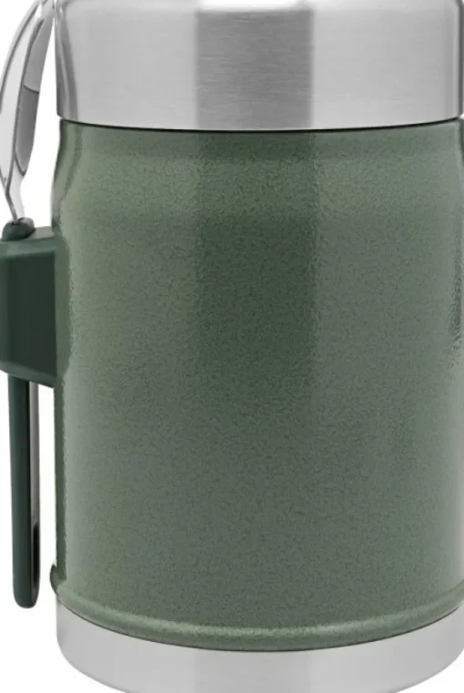 Stanley The Legendary Food Jar + Spork 0,4L Hammertone Green Clearance
