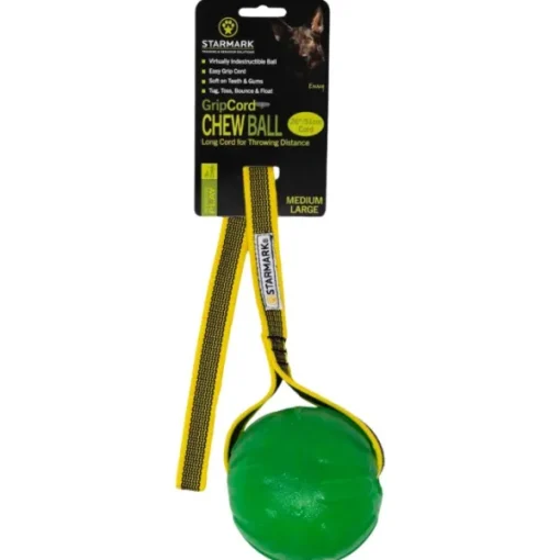 Gripcord Chew Ball Long M/L-Starmark Sale
