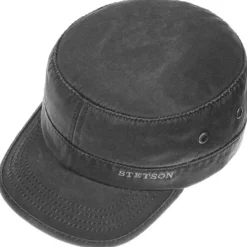 Army Cap CO/PES Black-Stetson Hot