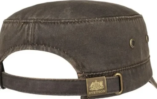 Army Cap lippalakki, ruskea-Stetson Outlet