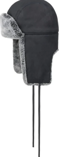 Stetson Bomber Cap karvalakki, musta/ruskea Best