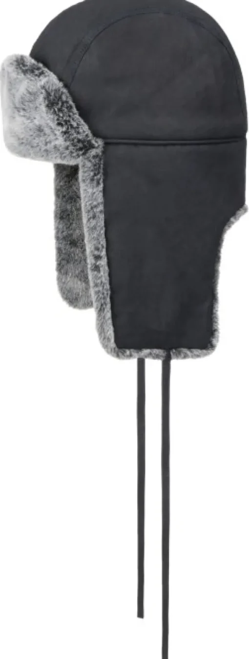 Stetson Bomber Cap karvalakki, musta/ruskea Best