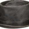 Stetson Pork Pie CO/PES hattu, ruskea Fashion