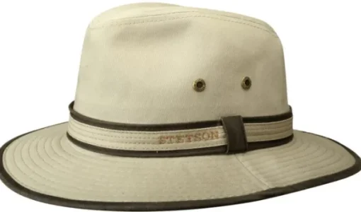 Stetson Traveller Cotton lierihattu vaaleanbeige Clearance