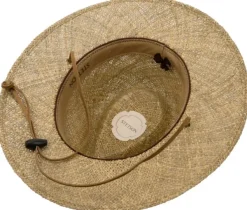 Traveller Seagrass with chin strap Natural-Stetson Sale