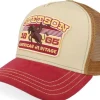 Stetson Trucker Cap Rodeo Wine/Beige Sale