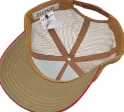 Stetson Trucker Cap Rodeo Wine/Beige Sale