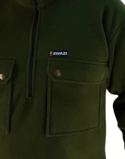 Back 40 fleecetakki, tummanvihreä-Swazi New