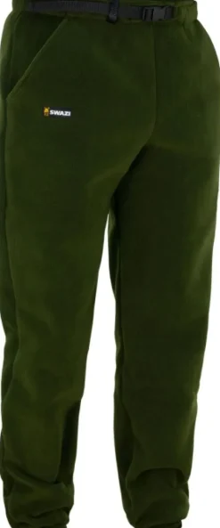 Swazi Bush Fleece Pants metsästys- ja ulkoiluhousut, tummanvihreä Outlet