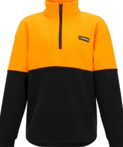 Swazi Kids Hi-Vis Bush Shirt lasten pusero, Blaze/Black Clearance