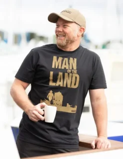 Man Of The Land Tee paita, Black-Swazi New