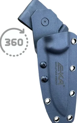 EKA SwedBlade G4 metsästysveitsi, musta Fashion