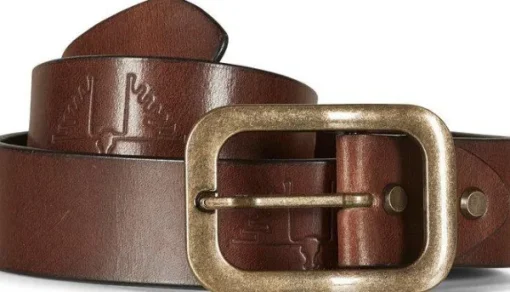 Swedteam Bull Belt nahkavyö, ruskea Outlet