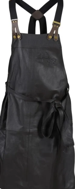 Bull Stening Edition nahkainen esiliina, Apron Brown-Swedteam Sale