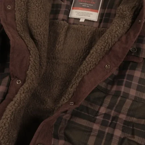 Crest Pile Shirt paita, Brown-Swedteam Outlet