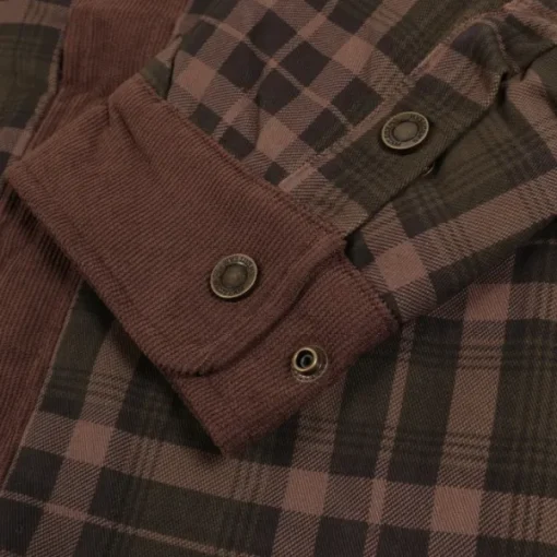 Crest Pile Shirt paita, Brown-Swedteam Outlet