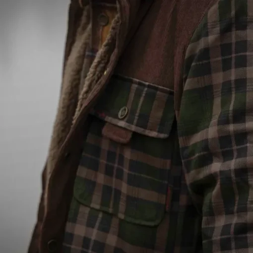 Crest Pile Shirt paita, Brown-Swedteam Outlet