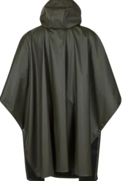 Crest Poncho Rain Gear sadeviitta, Green-Swedteam Outlet