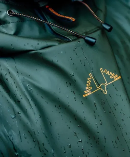 Crest Poncho Rain Gear sadeviitta, Green-Swedteam Outlet