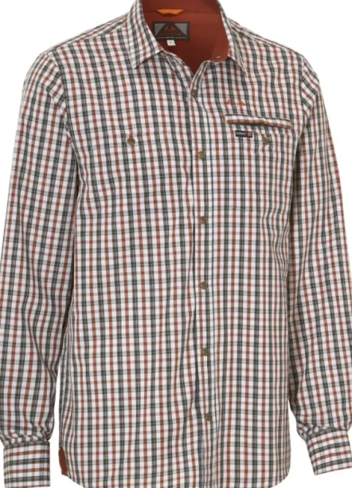 Lynx Antibite Shirt paita Antibite™-käsittelyllä, Dark Orange-Swedteam Best