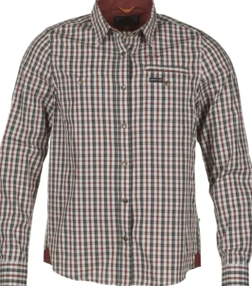 Swedteam Lynx Antibite Shirt naisten kauluspaita, Dark Orange Online