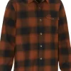 Swedteam Lynx Wool Shirt kauluspaita, Dark Orange Sale