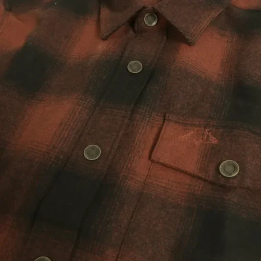 Swedteam Lynx Wool Shirt kauluspaita, Dark Orange Sale