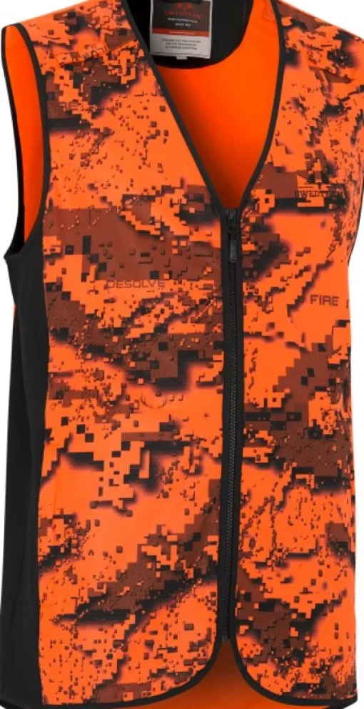 Swedteam Ridge Hi-Viz Vest liivi, Desolve Fire Fashion