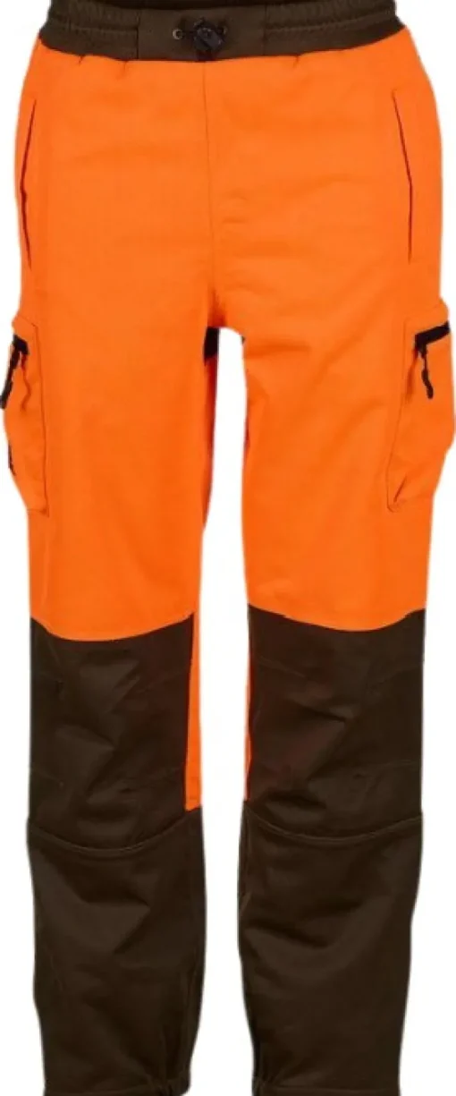 Ridge Junior Hunting Trouser lasten metsästyshousut, Orange Neon-Swedteam Clearance