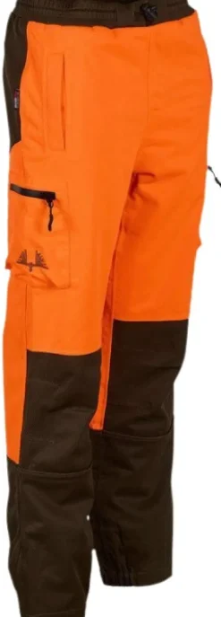 Ridge Junior Hunting Trouser lasten metsästyshousut, Orange Neon-Swedteam Clearance