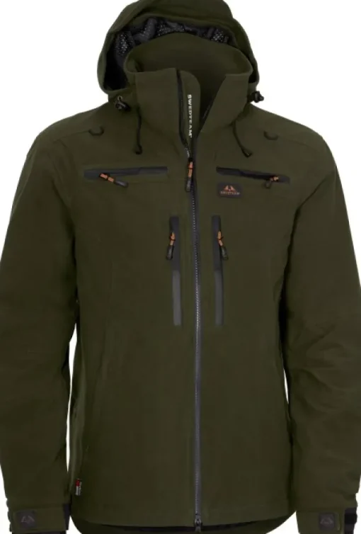 Ridge Pro metsästystakki, tummanvihreä-Swedteam Discount
