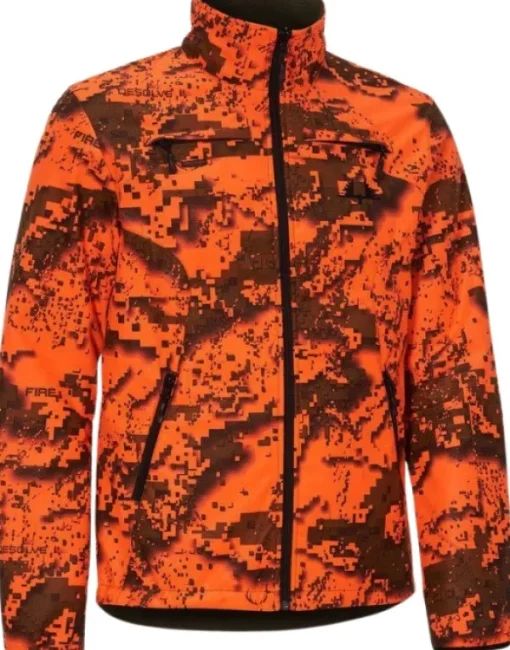 Swedteam Ridge Pro Reversible RE-ECO Hunting Jacket kääntötakki, Desolve Fire Outlet