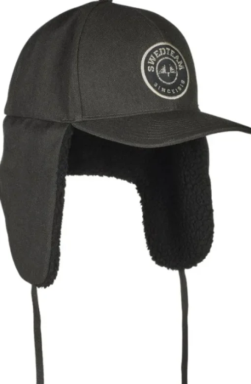 Swedteam Ultra Pile Cap korvaläpällinen lippalakki, Green Fashion
