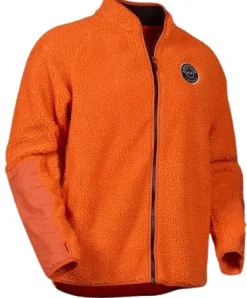 Ultra Pile Sweater fleecetakki, Orange Neon-Swedteam Fashion
