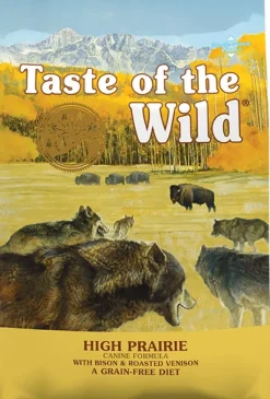 Taste of the Wild High Prairie Bison koiran kuivaruoka 2 kg New