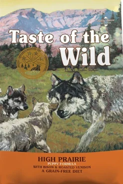 High Prairie Puppy Bison koiranruoka pennuille 12,2 kg-Taste of the Wild Clearance
