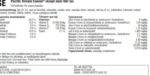 Pacific Stream Salmon koiranruoka herkälle koiralle 12,2 kg-Taste of the Wild Best
