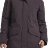 Eve Jacket naisten parkatakki, Dark Aubergine-Tenson Sale
