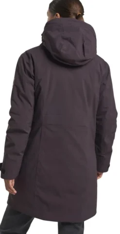 Eve Jacket naisten parkatakki, Dark Aubergine-Tenson Sale