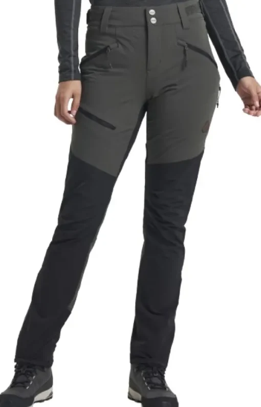Tenson Himalaya Stretch Pants naisten housut, Peat Hot