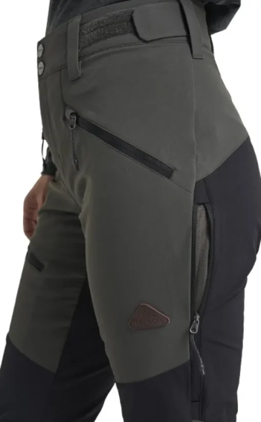 Tenson Himalaya Stretch Pants naisten housut, Peat Hot