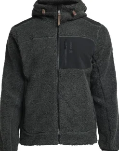 Himalaya Teddy Fleece Hood fleecetakki, Pirate Black-Tenson New